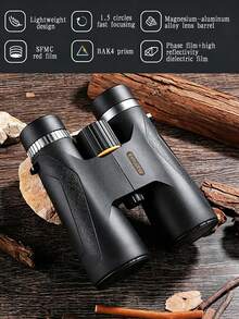 MaiFeng - Strike 10X50/12X50 ED High-Definition Waterproof FMC Coated Low-Light Night Vision Outdoor Bee Tracking Nature Observation Photography - B - View 10