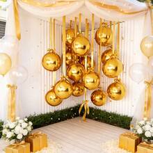 18‑Inch Heart‑Shaped Foil Balloon Set, Ideal For Wedding Decor, Engagement Parties, Birthday Parties And Anniversaries. Renderings Are For Reference Only. Balloons Only, Contents And Accessories Are Not Included. - 10 10 inch 4D balls - View 11