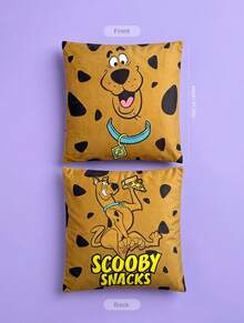 SCOOBY-DOO X Joivida 1件枕套（不含填充物），舒適搖粒絨布料，45*45cm - 彩色 - 查看 5