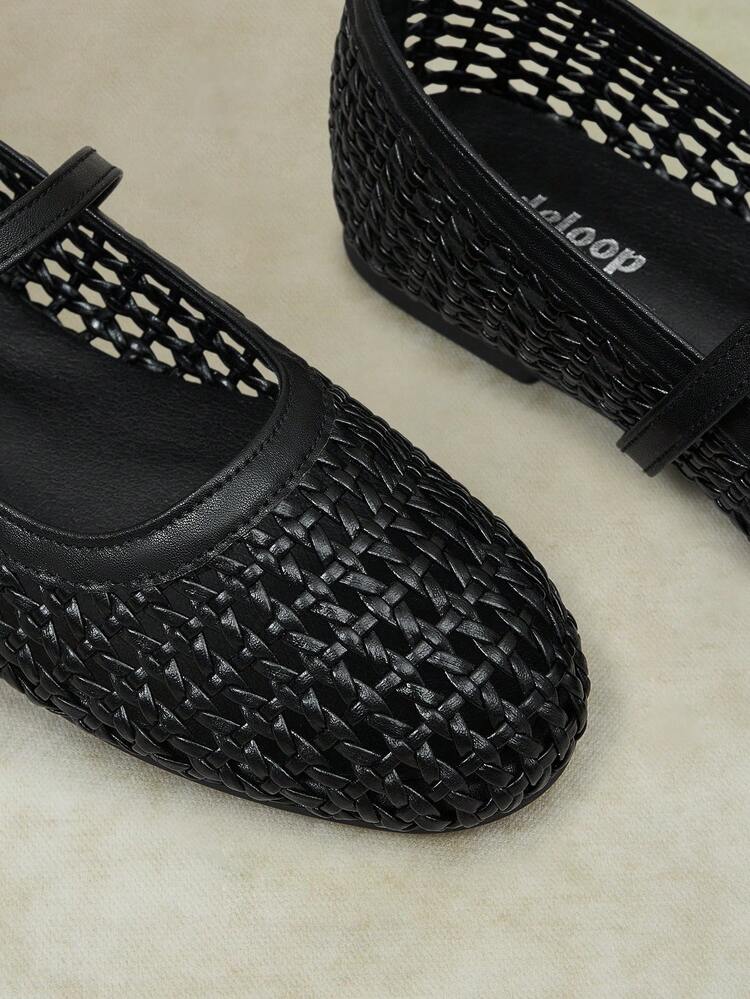 Styleloop Ladies, Buckles, Flat Shoes, Vacation Atmosphere, Summer Wear, Travel Essentials, Y2K, Cool Girl Night Out Wear - Black - View 9
