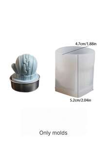矽膠蠟燭模具，可重複使用 DIY 香氛蠟燭製作模具，柔軟手工澆灌工藝模具，適用於蠟燭、肥皂和樹脂裝飾品，聖誕節假期家居裝飾用品 - 均碼 - 查看 14