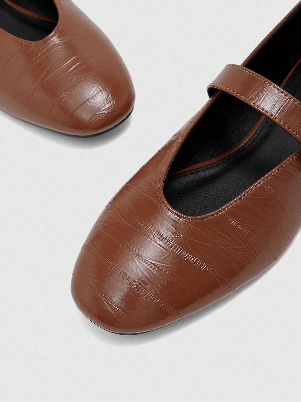 CUCCOO BIZCHIC Women's Fashion Commuter Versatile Casual Mary Jane Flat Shoes For Christmas Spring Shoes Fall Shoes