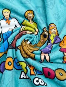 SCOOBY-DOO X Joivida 1件枕套（不含填充物），舒適搖粒絨布料，45*45cm - 彩色 - 查看 7