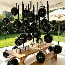 18‑Inch Heart‑Shaped Foil Balloon Set, Ideal For Wedding Decor, Engagement Parties, Birthday Parties And Anniversaries. Renderings Are For Reference Only. Balloons Only, Contents And Accessories Are Not Included. - 10 10 inch 4D balls - View 15