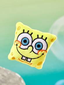 SpongeBob SquarePants | SHEIN 1件可愛卡通造型冰箱貼，背面含磁鐵，可吸附於冰箱及各種金屬表面 - 彩色 - 查看 6