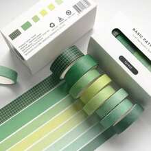 8pcs/Pack Set Pita Washi Bintang Bulan Dekorasi Stiker Scrapbooking Buku Harian Pita Perekat Alat Tulis Perlengkapan Sekolah - Beraneka warna - View 14
