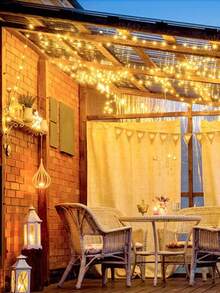 1pc 1.5/3/6m Home Decor Led Fairy String Lights,Battery Powered, Indoor Room Wall Decor Led Lights String, Outdoor Garden Tree Decor Light,Bedroom Decorations ,Wedding Birthday Party Festival Decor String Light,Camping Tent Decorations Light - Multicolor - View 6