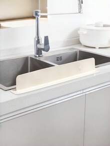Tấm chắn nước bắn bằng silicone – nắp đậy linh hoạt, chống thấm nước và chống bắn cho bồn rửa bát, bồn rửa mặt phòng tắm, bồn rửa bát đĩa và bồn rửa rau. Tấm chắn nước bắn cho mặt bàn bếp - Xem 5