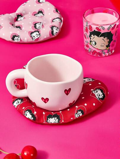 Betty Boop x SHEIN 1件 The Betty 印花杯墊