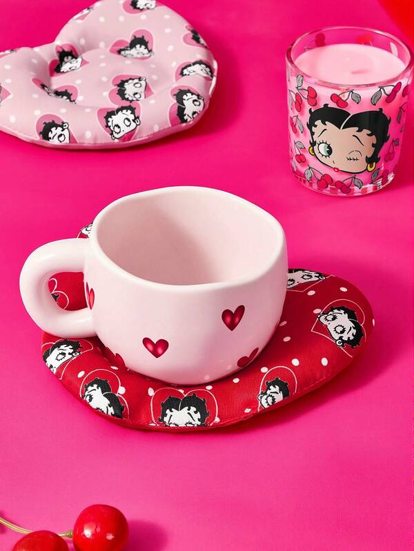 Betty Boop x SHEIN 1件 The Betty 印花杯墊