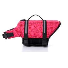 1PC Dog Life Jacket, Adjustable Chest And Neck Circumference, Tear-Resistant Dog Life Vest, Suitable For Small And Medium-Sized Dogs, Boating, Swimming Vest, High Buoyancy, Includes Easy-To-Carry Handle And D-Ring - Multicolor - View 12