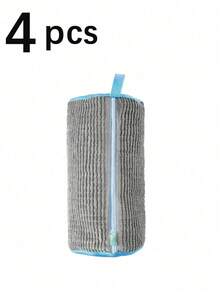 1PC Semi Closed Shoe Washing Bag - Specialized Portable Machine Washable Mesh Laundry Bag For Travel, Prevents Shoe Deformation In Washer Dryer - Multicolor - View 16
