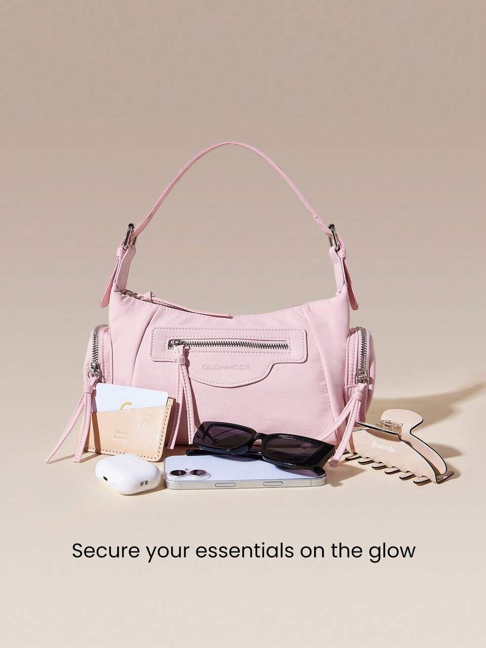 Small 5L SunChaser Water-Resistant Multiple Compartments Exterior Zipper Shoulder Bag Summer Vacation Holiday Outdoors Daily Casual Wear