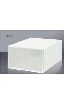 Thickened Transparent Plastic Shoe Boxes, Drawer-Style Shoe Boxes, Front Transparent Display, Suitable For Sports Shoes, High Heels, Leather Shoes, And Casual Shoes, Stackable Space Saving, Dustproof Breathable, Easy Slide Out Access - View 13