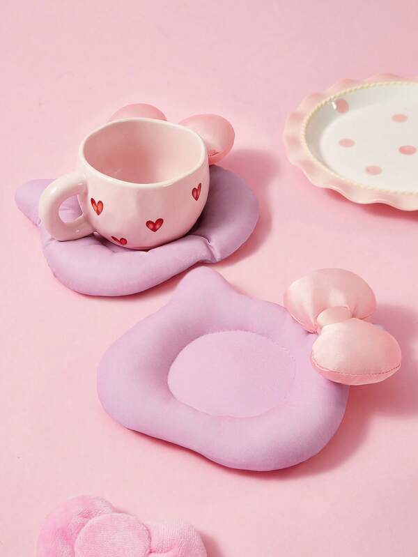 HELLO KITTY AND FRIENDS | SHEIN 1件裝印花杯墊