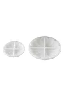 Flower Petal Silicone Mold, DIY Plaster Aroma Diffuser Tray Mold For Resin Epoxy Jewelry Dish Trinket Tray Ornament Craft Making - flower - View 12