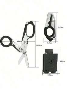 Leatherman Style 6-In-1 Raptor Emergency Response Multi-Tool Pliers With Cutter And Glass Breaker, Folding Tactical Scissors - New Model - View 11