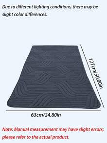 1 Thick Non-Slip Car Pet Mat, Durable Pet Non-Slip Seat Cushion, Bite-Resistant And Wear-Resistant, Suitable For SUV, Car, Truck, And Other Vehicles, Easy To Clean, Can Protect Car Seats, Suitable For All Dog Breeds, Polyester Travel Mat - Multicolor - View 13