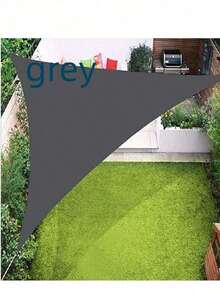 One Piece Of Three-Sided Outdoor Umbrella, Patio And Balcony Sunshade, 3-Meter Silver Coated Sun Umbrella, Landscape Umbrella, Waterproof - 3*3*3M - View 10