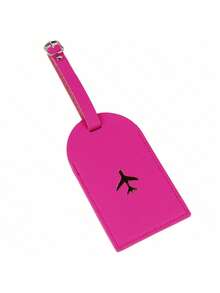 Found Favorite Fashionable And Lightweight, Suitable For Flying Back To School, Simple Style, Fashionable Style, Airplane Pattern, Vacation Anti-Theft Luggage Tag - Multicolor - View 4