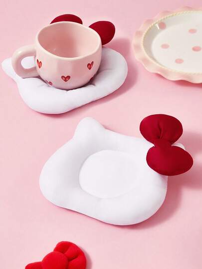 HELLO KITTY AND FRIENDS | SHEIN 1 PC The Printing Cup Mat
