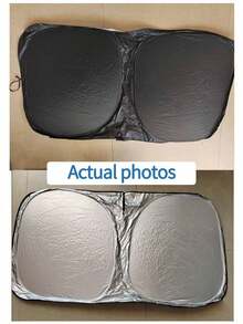 Portable Car Sunshade, Upgraded Thickened Uv Protection. One-Piece Windshield Sunshade, Easy Installation, Foldable Storage. Efficient Heat Insulation And Uv Protection, Effectively Blocks Strong Light And Ultraviolet Rays. - A - View 11