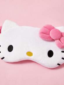 HELLO KITTY AND FRIENDS | SHEIN 印花睡眠遮光眼罩，可有效遮光，柔軟布料 - 粉色 - 查看 7