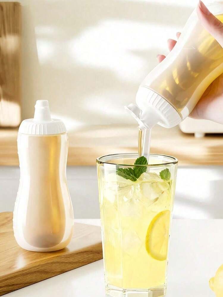 塑膠加壓調味料瓶 500ml 可重複使用醬料分裝瓶 防漏，適用於番茄醬、芝麻醬、沙拉醬及廚房使用 - 彩色 - 查看 9