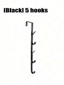 Over-The-Door Hooks, Multi-Functional Space-Saving Vertical Storage Hooks, No-Drill Door Hanging Storage Rack, Suitable For Bathroom, Bedroom, Entryway, Sturdy Door Back Clothing Rack, Towel Rack, Home Bathroom Accessories, Home Decor Storage - Vertical Hook - View 15