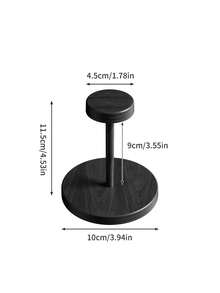 1PC Compact Natural Wood Cup Holder Organizer Space Saving Multifunctional Durable Waterproof Non Slip Desktop Storage Rack With Multiple Compartments No Assembly Needed For Coffee Tea Paper Cups Ideal For Home Office - Multicolor - View 8