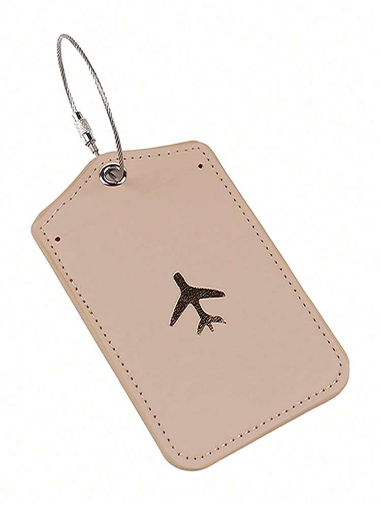 Found Favorite Fashionable Lightweight Flight Back To School Simple Style Fashionable Style Airplane Pattern Vacation Anti-Theft Luggage Tag - Multicolor - View 10