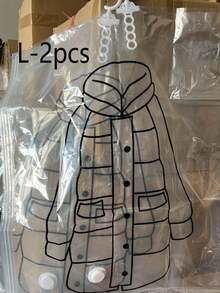 Thickened Vacuum Storage Bags With Hand Pump, Airtight Reusable Compression Bags For Quilt Bedding Down Jacket Closet Dorm Storage,Ideal For Comforters, Blankets, Down Coats, Sweaters, Pillows; Great For Home, Dormitory, Apartment, Moving And Travel. - View 22