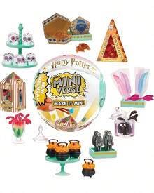 MGA Entertainment 1pc Random Style MGA's Miniverse Make It Mini Mystery Capsule, Random Style DIY Magical Chocolate Frog Scene Craft Set With Tiny Cards And Candy Details, Collectible Desk Shelf Display Decor - Multicolor - View 2