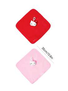 HELLO KITTY AND FRIENDS | SHEIN Handuk Gantung Kartun Tiga Dimensi - MultiWarna - View 4