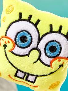 SpongeBob SquarePants | SHEIN 1件可愛卡通造型冰箱貼，背面含磁鐵，可吸附於冰箱及各種金屬表面 - 彩色 - 查看 8