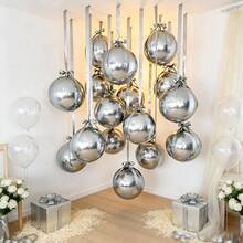 18‑Inch Heart‑Shaped Foil Balloon Set, Ideal For Wedding Decor, Engagement Parties, Birthday Parties And Anniversaries. Renderings Are For Reference Only. Balloons Only, Contents And Accessories Are Not Included. - 10 10 inch 4D balls - View 12