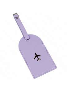 Found Favorite Fashionable And Lightweight, Suitable For Flying Back To School, Simple Style, Fashionable Style, Airplane Pattern, Vacation Anti-Theft Luggage Tag - Multicolor - View 5