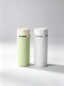 1pc Travel Refillable Bottles Set, 4‑In‑1 Portable Travel Dispenser Kit, Leak‑Proof Approved Travel Size Containers For Shampoo Lotion Cosmetics - Multicolor - View 8