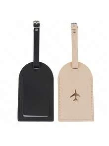Found Favorite Fashionable And Lightweight, Suitable For Flying Back To School, Simple Style, Fashionable Style, Airplane Pattern, Vacation Anti-Theft Luggage Tag - Multicolor - View 6