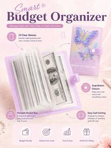 1pc A5 100-Page Savings Challenge Book Simple And Fun Way To Save Money Office Supplies Student Notebook - Savings Book - View 4