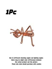 1Pc Alloy Small Snail Animal‑Shape Craft Figurine, Metal Home Decor Ornament For Office - multicolor - View 9