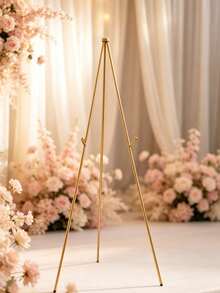 1 63-Inch Wedding Sign Display Stand, Foldable Floor-To-Ceiling Display Stand, Black Tripod, Suitable For Wedding Signs, Posters, Welcome Signs, Etc., Large Floor-To-Ceiling Adjustable Metal Painting Tripod, Black Base, Easter Gifts, Suitable For Wedding Banners And Poster Display, Desktop Metal Tripod - Multicolor - View 15