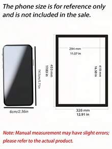 A3 Magnetic Photo Frames, Poster Cover Frames, Self-Adhesive Magnetic Frames, Magnetic Wall Art Frames, Interchangeable Wall Art Frames, Magnetic Poster Racks, Art Display Racks, Suitable For Refrigerators, Perfect For Displaying Photos - 5Pcs - View 4
