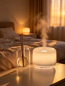 Minimalist Double‑Layer Glass Reed Diffuser Bottle, Flameless Empty Aromatherapy Vase, Refillable Clear Essential Oil Bottle, Home Desktop Decor, Ideal For Housewarming, New‑Home, Wedding & Holiday Gifts, Bottle Only, Reeds Not Included - transparent - View 7
