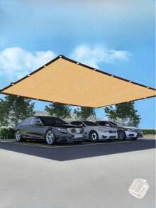 Ultraviolet Protection Outdoor Sunshade Cover, Suitable For Patios, Gazebos, Gardens, Backyards, Balconies, Decks, Swimming Pools And Courtyards. Durable And Breathable Privacy Sunshade Curtain, With Reinforced Edges, Easy To Install - multicolor - View 7