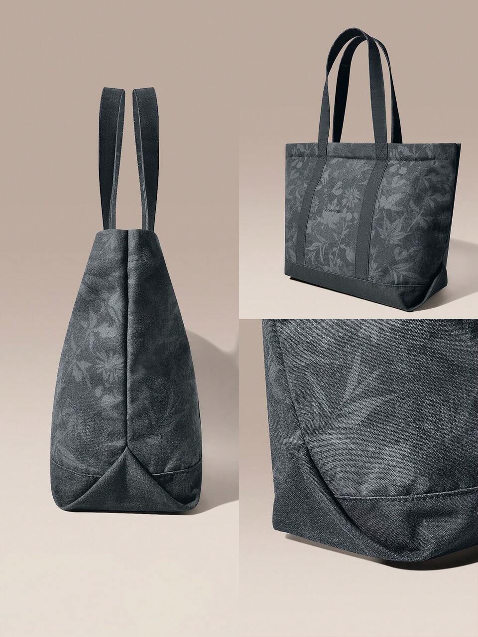 Maxi 25L Canvas Adventure Tote With Two-Way Zippers & Logo Embroidery Workout Gym Daily Travel Vacation Wear
