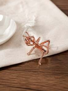 1Pc Alloy Small Snail Animal‑Shape Craft Figurine, Metal Home Decor Ornament For Office - multicolor - View 7