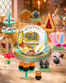 MGA Entertainment 1pc Random Style MGA's Miniverse Make It Mini Mystery Capsule, Random Style DIY Magical Chocolate Frog Scene Craft Set With Tiny Cards And Candy Details, Collectible Desk Shelf Display Decor - Multicolor - View 1