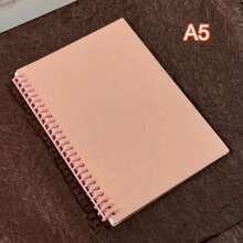 1件/2件/4件 A4/A5 60頁螺旋裝訂空白筆記本，可拆卸頁面DIY組裝，便攜式帳簿，適合學校辦公室，教師節畢業禮物 - 彩色 - 查看 21