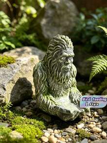 Outdoor Bigfoot Tree Bird Feeder - A - View 1